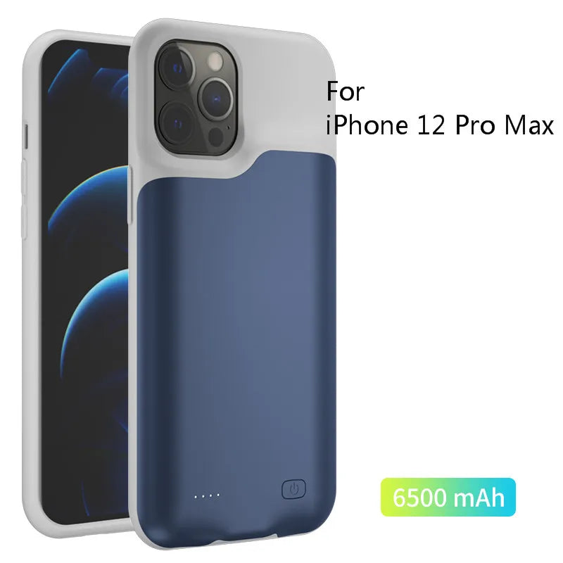 For Iphone 6 6S 7 8 plus X XS Max XR SE 2020 Battery Charger Cases Power Bank for Iphone 11 12 Pro Max Extenal Battery Powerbank