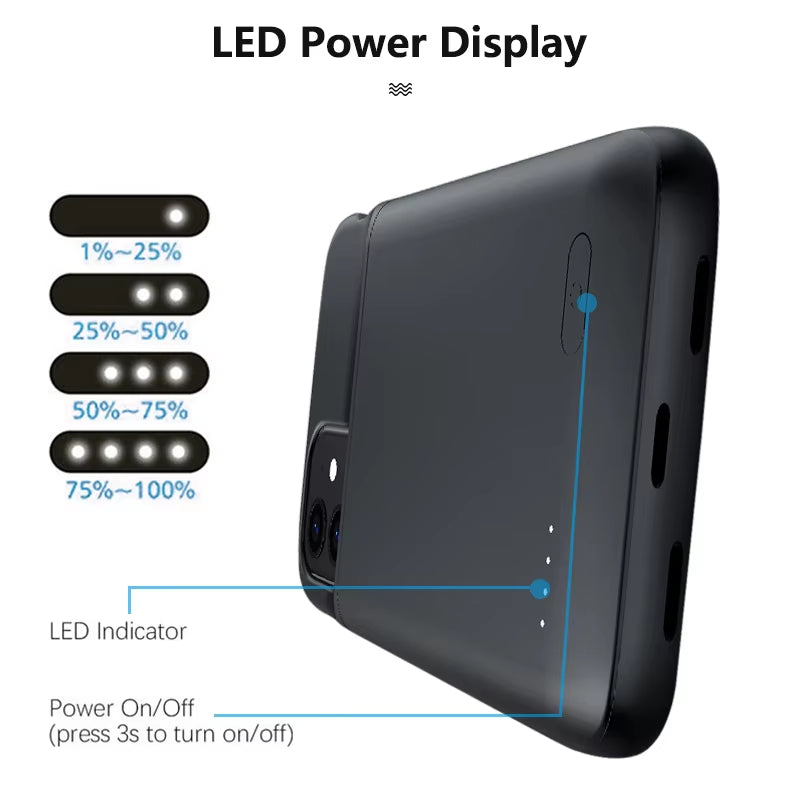 Case charger iphone