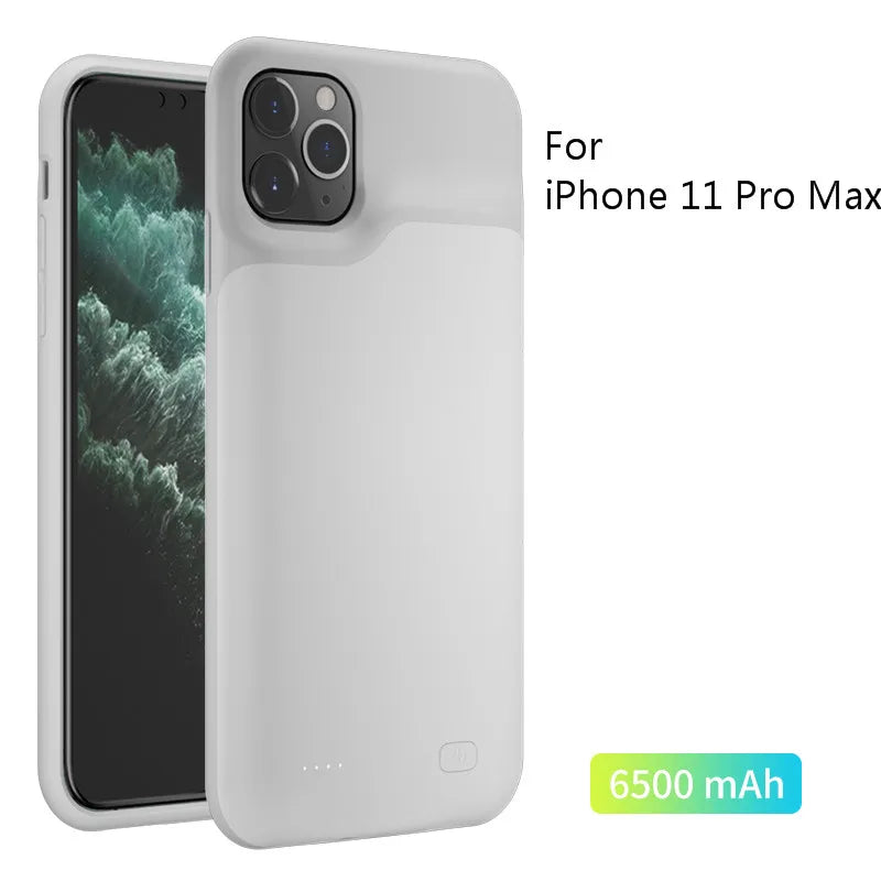 For Iphone 6 6S 7 8 plus X XS Max XR SE 2020 Battery Charger Cases Power Bank for Iphone 11 12 Pro Max Extenal Battery Powerbank