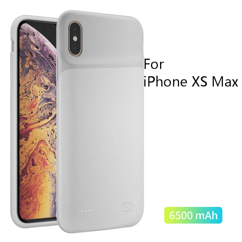 For Iphone 6 6S 7 8 plus X XS Max XR SE 2020 Battery Charger Cases Power Bank for Iphone 11 12 Pro Max Extenal Battery Powerbank