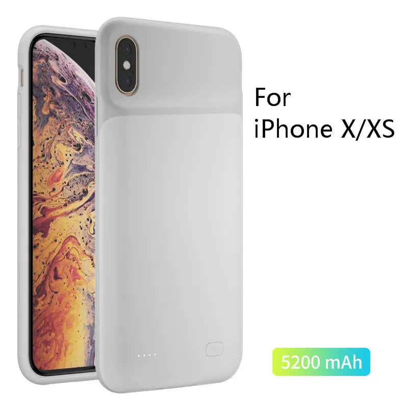 For Iphone 6 6S 7 8 plus X XS Max XR SE 2020 Battery Charger Cases Power Bank for Iphone 11 12 Pro Max Extenal Battery Powerbank
