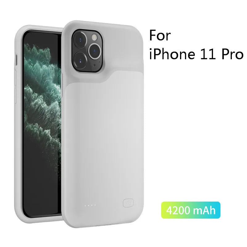 For Iphone 6 6S 7 8 plus X XS Max XR SE 2020 Battery Charger Cases Power Bank for Iphone 11 12 Pro Max Extenal Battery Powerbank