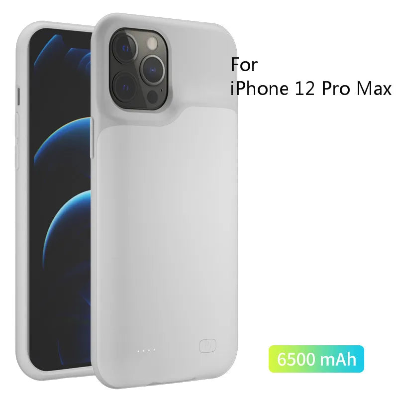 For Iphone 6 6S 7 8 plus X XS Max XR SE 2020 Battery Charger Cases Power Bank for Iphone 11 12 Pro Max Extenal Battery Powerbank