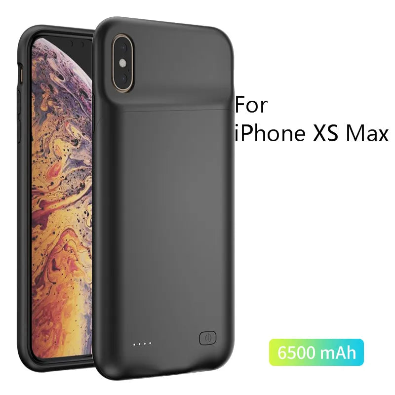 For Iphone 6 6S 7 8 plus X XS Max XR SE 2020 Battery Charger Cases Power Bank for Iphone 11 12 Pro Max Extenal Battery Powerbank