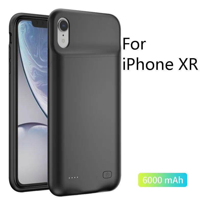 For Iphone 6 6S 7 8 plus X XS Max XR SE 2020 Battery Charger Cases Power Bank for Iphone 11 12 Pro Max Extenal Battery Powerbank