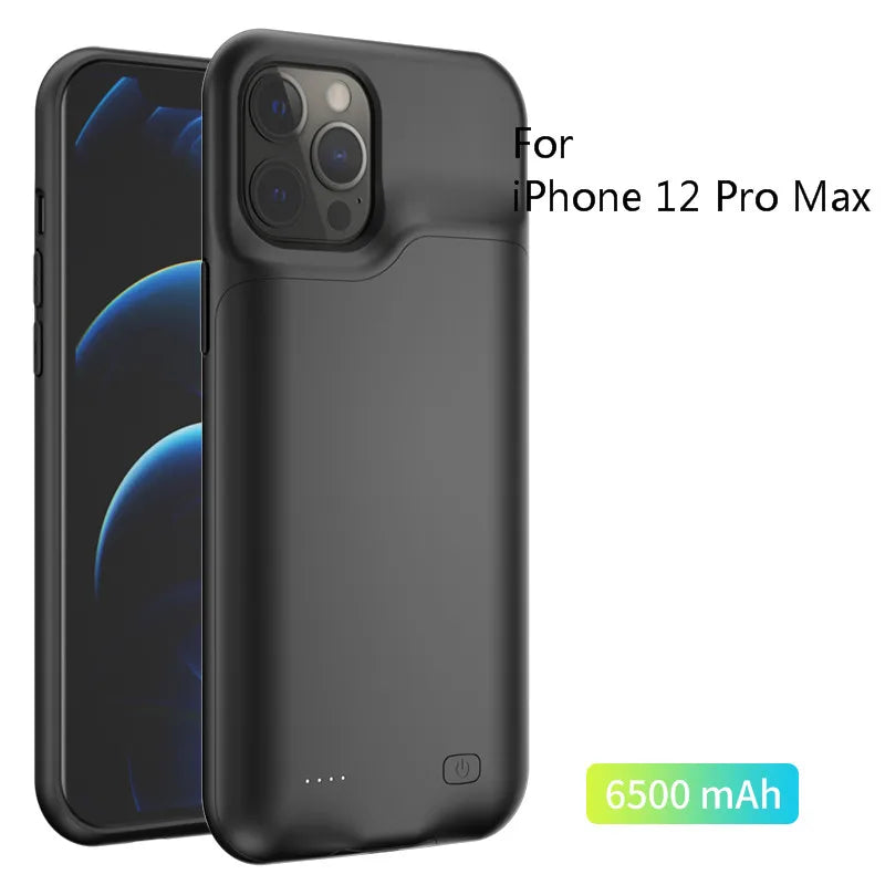For Iphone 6 6S 7 8 plus X XS Max XR SE 2020 Battery Charger Cases Power Bank for Iphone 11 12 Pro Max Extenal Battery Powerbank