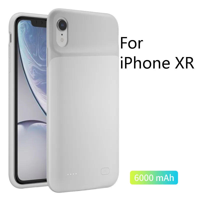 For Iphone 6 6S 7 8 plus X XS Max XR SE 2020 Battery Charger Cases Power Bank for Iphone 11 12 Pro Max Extenal Battery Powerbank